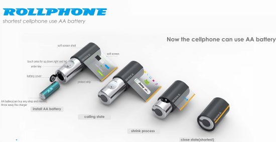 Rollphone Cell Phone Concept Brings A revolution In The Cell Phone Industry (1)