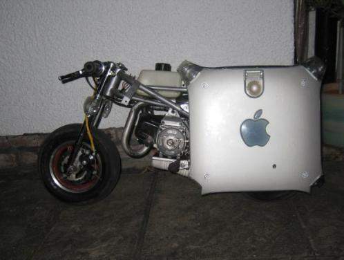 apple g4 motorbike motorcycle mod design