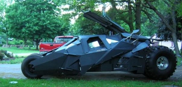 batman batmobile car mod design 1