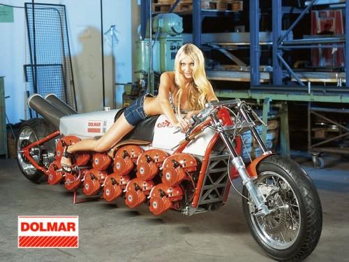 chainsaw motorcycle design image