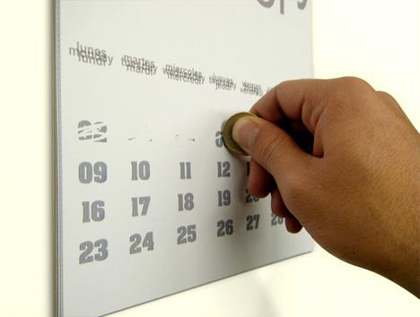 creative calendar design scratchers image