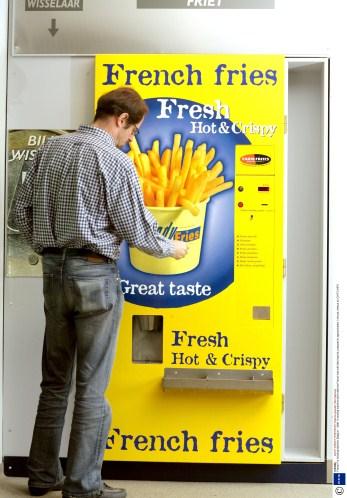 french fries vending machine image