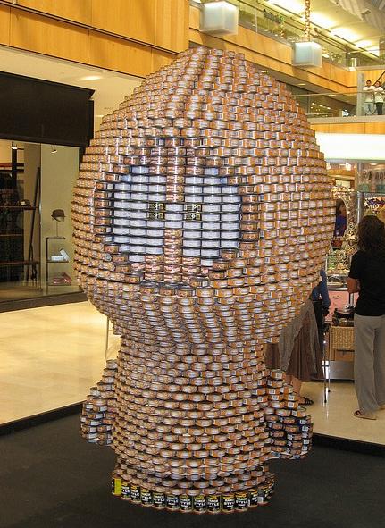 kenny south park canstruction artwork
