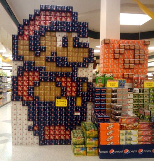 super mario bros soda can art image