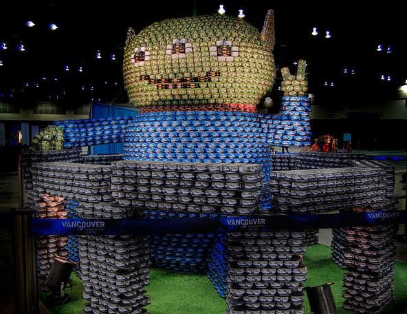 toy story alien canstruction artwork