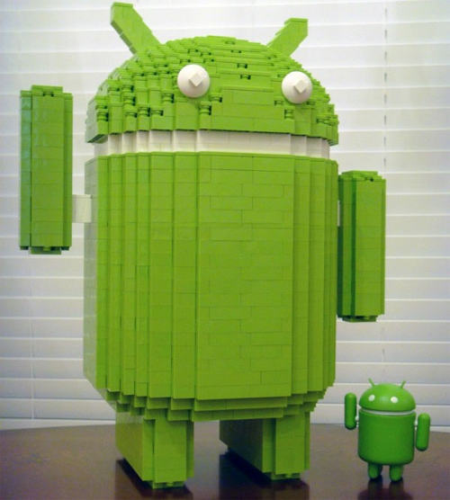 Android Lego Sculputure