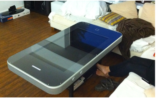 iPhone table