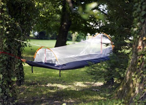 sleeping bag tent hammock design 2