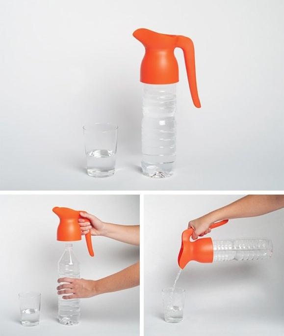 water bottle pouring gadget deszign