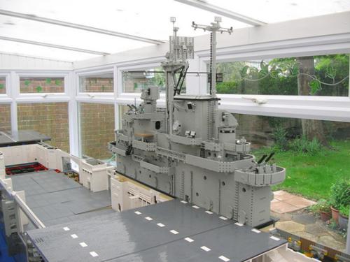 Lego USS Intrepid 02