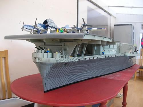 Lego USS Intrepid 06