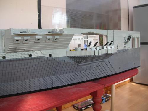 Lego USS Intrepid 07