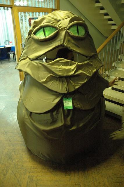 bizarre star wars costumes jabba the hut costume 1