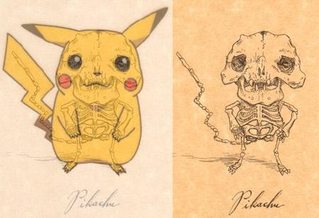 pikachu anatomy design image