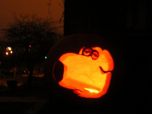 pumpkin carvings family guy brian griffin 2