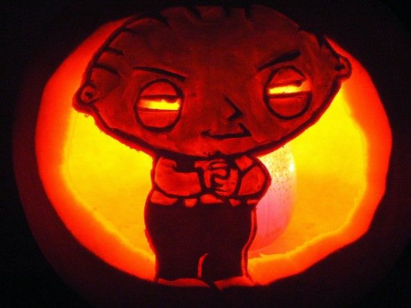 pumpkin carvings family guy stewie griffin 1