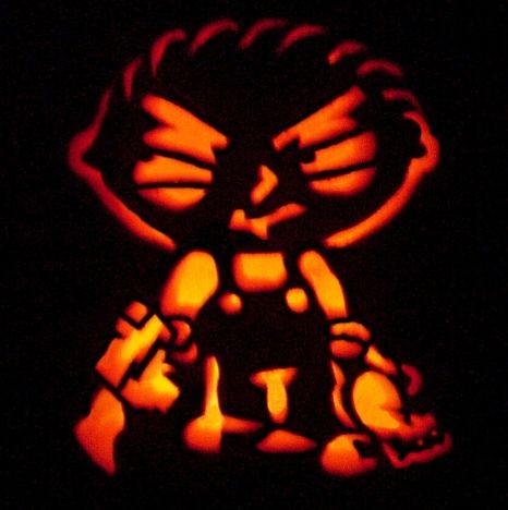 pumpkin carvings family guy stewie griffin 3