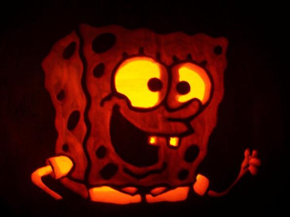 pumpkin carvings spongebob squarepants 4
