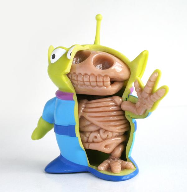 toy story alien doll anatomy design