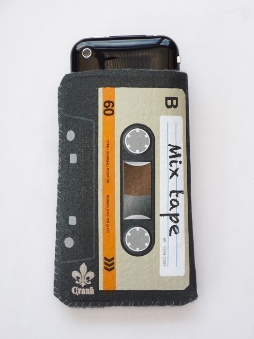 Orange Cassette Tape iPhone Case 1