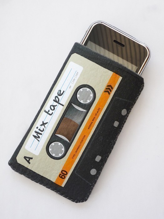 Orange Cassette Tape iPhone Case 3