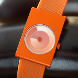 designer watch i toc time revolution orange image