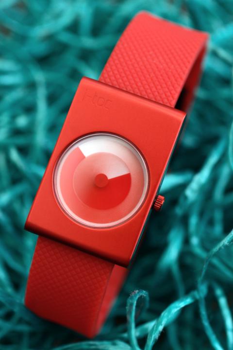 designer watch i toc time revolution red