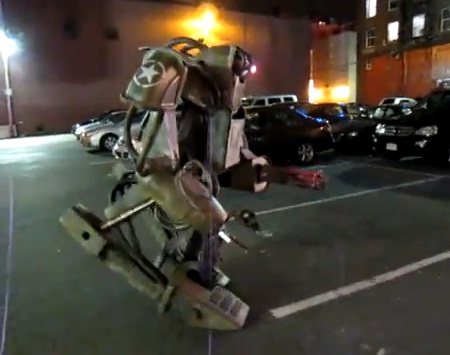 mecha walker robot costume image