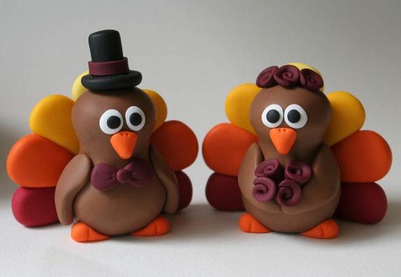 thanksgiving turkey cake miniatures 1
