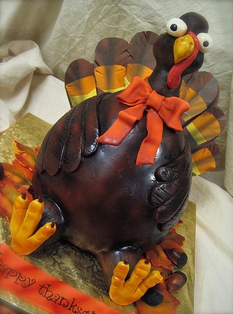 thanksgiving turkey cakes 1