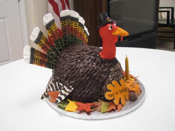 thanksgiving turkey cakes 3