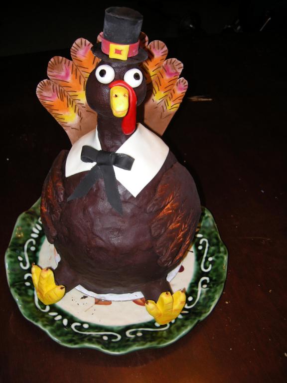 thanksgiving turkey cakes 5