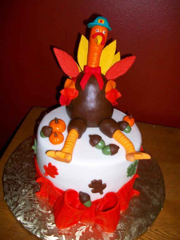 thanksgiving turkey cakes 6