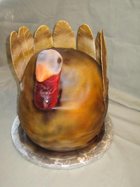 thanksgiving turkey themed cakes 3