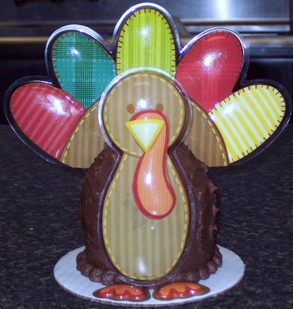 thanksgiving turkey themed cakes 7