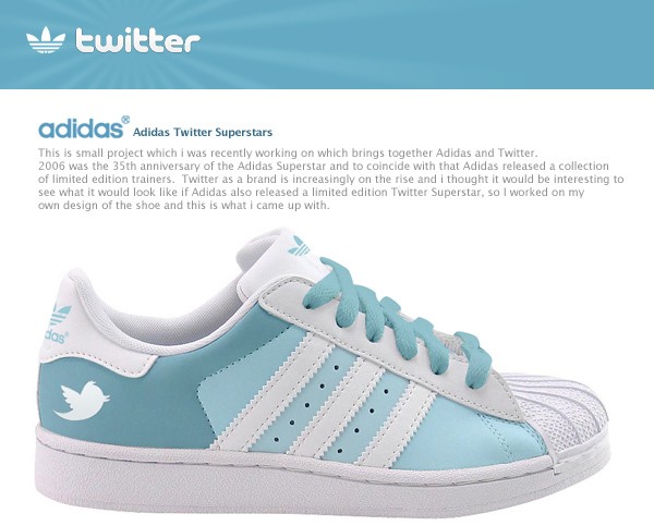 twitter adidas superstars shoes