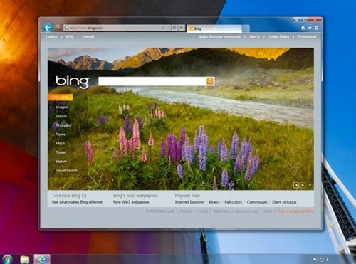 Internet Explorer 9: ainda não vale a pena instalar? ie9 Beta Bing - Internet Explorer 9: ainda não vale a pena instalar?